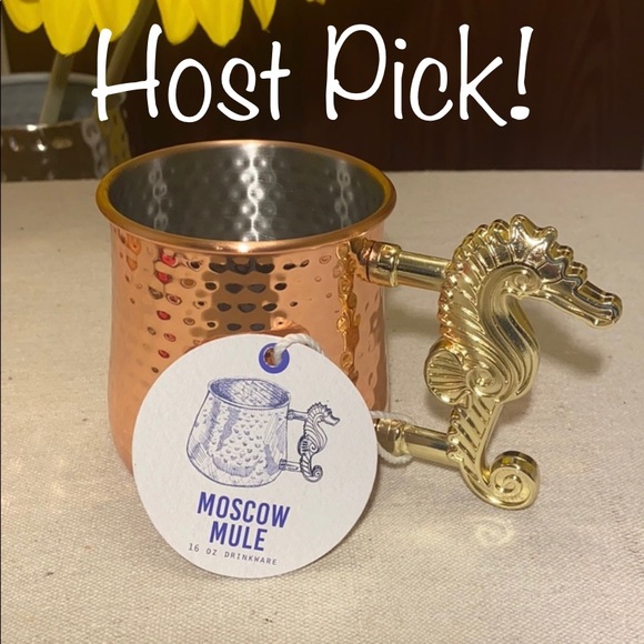 Seahorse Moscow Mule Mug - Picture 15 of 15